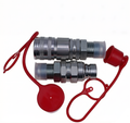 #12 JIC Flat Face Hydraulic Quick Connect Coupler for Bobcat 7753 773 863 873 963