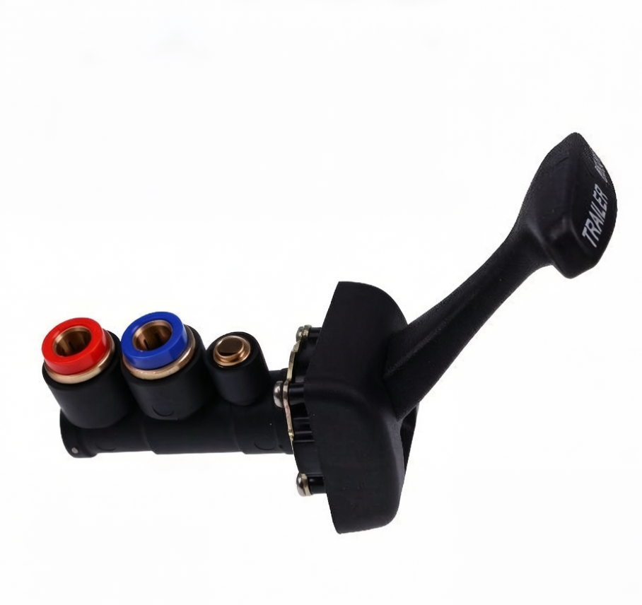 2 of 3/8" Push-In & 1 of 1/4" Push-In Ports Trailer Brake Control Valve 26503-1 GTD-26503-1 for Freightliner Truck