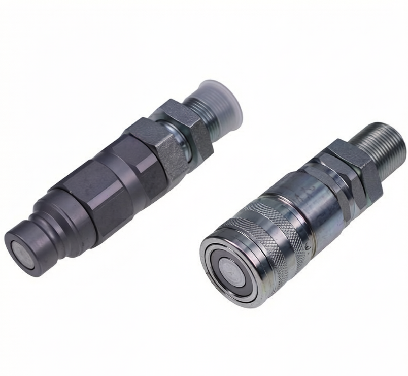 Male & Female Flat Face Coupler Kit 193-8334 193-8335 for Caterpillar CAT
