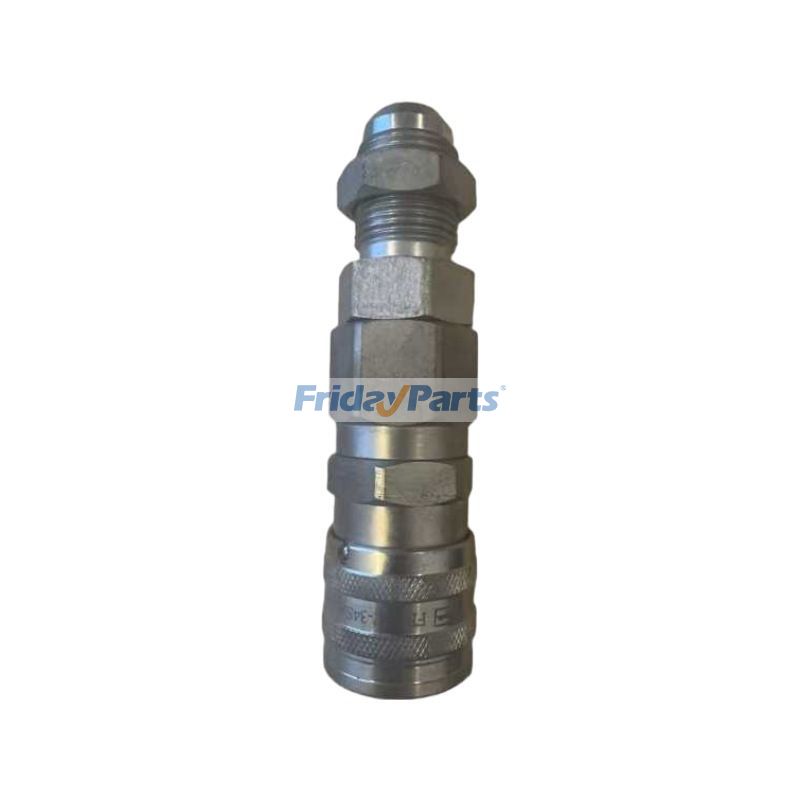 1/2" Body 3/4" Thread Female Flat Faced Coupler 7246792 for Bobcat E35 E32 E45 E50 E55 E60 E37 E35i MT100 S70