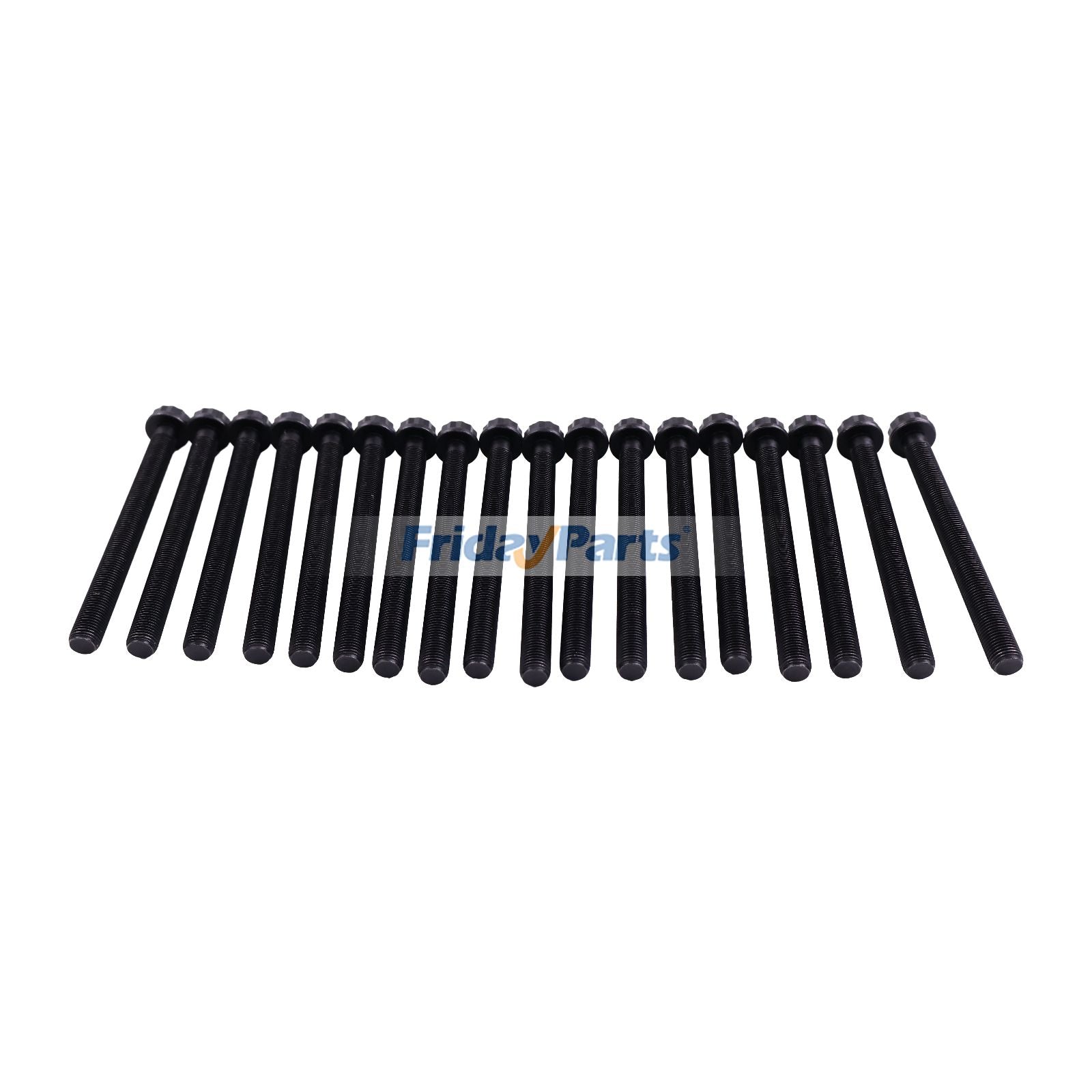 1 Set Cylinder Head Bolt 7030263 for Doosan Engine D24 D24NAP Bobcat Loader T450 T550 T590 T595 T630