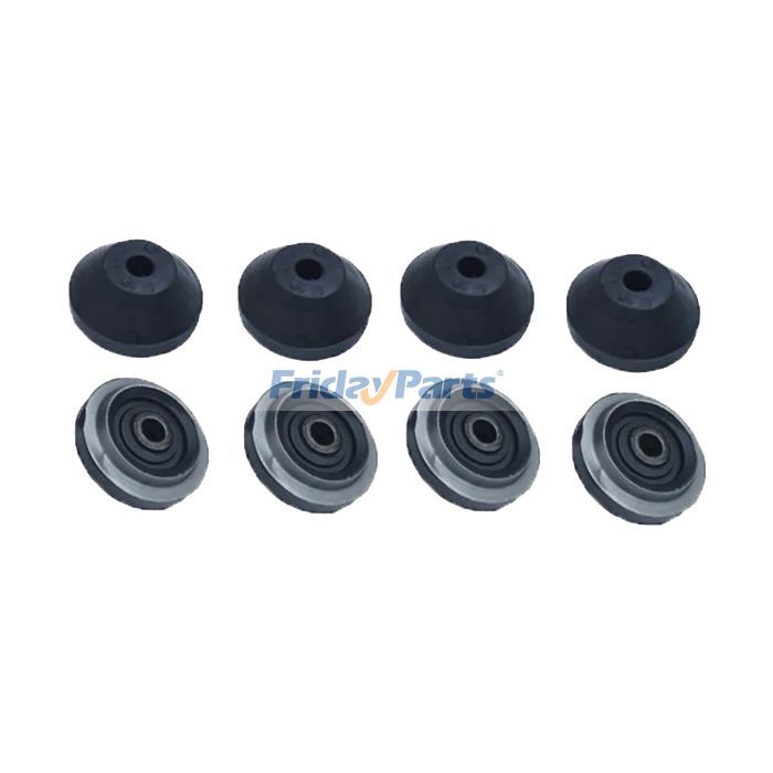 1 Set Engine Mounting Rubber Cushion PW02P01054D1 PW02P01054D2 for CASE Excavator CX36B CX31B
