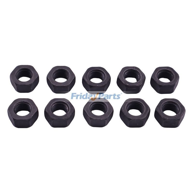 10 Connecting Rod Bolt Nuts J901381 for CASE 6830T 6831T Engine 1660 1680 2166 7150 288CK 1288NLC 1150E 721 821