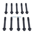 10Pcs Cylinder Head Bolt VI8970369591 87730063 for Isuzu Engine 4LE2 CASE Excavator CX75SR CX80
