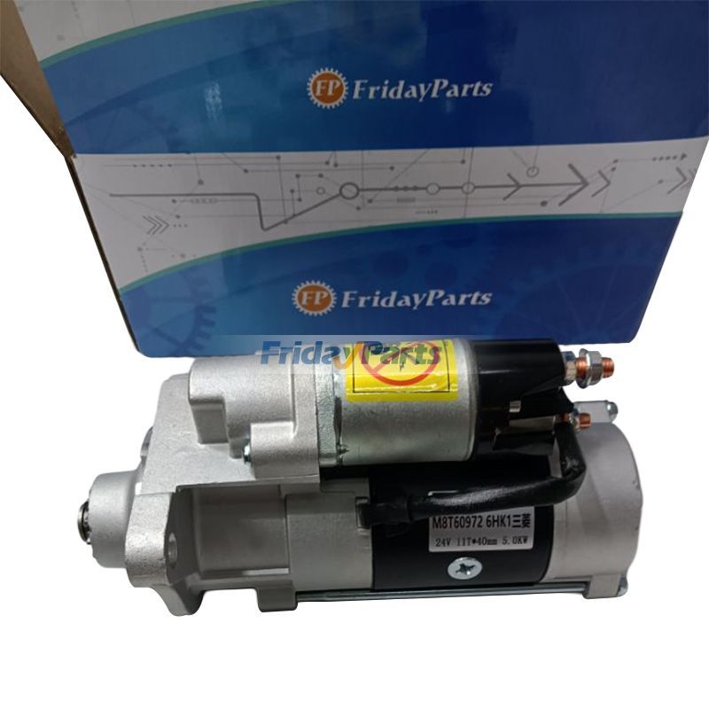 11T 24V Starter Motor 1811004141 for CASE Excavator CX350 CX350B CX330 CX290B