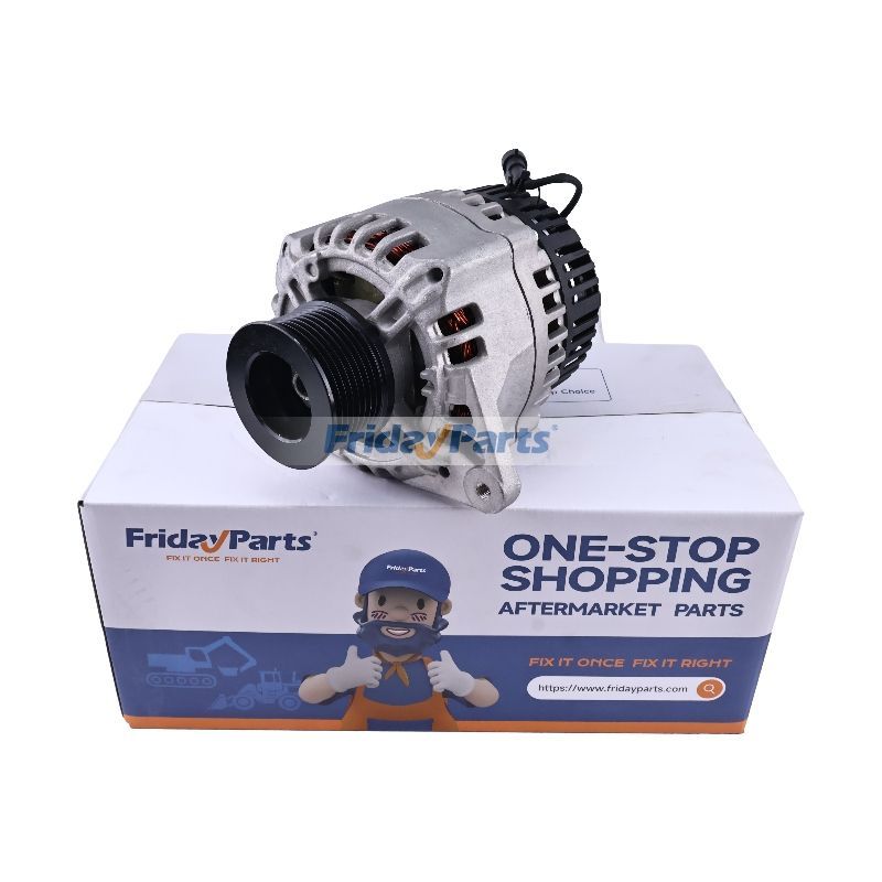 12V 120A Alternator 87361082 87652087 84141452 for CASE Maxxum 100 110 115 120 125 130 135 140 145 150 Tractor
