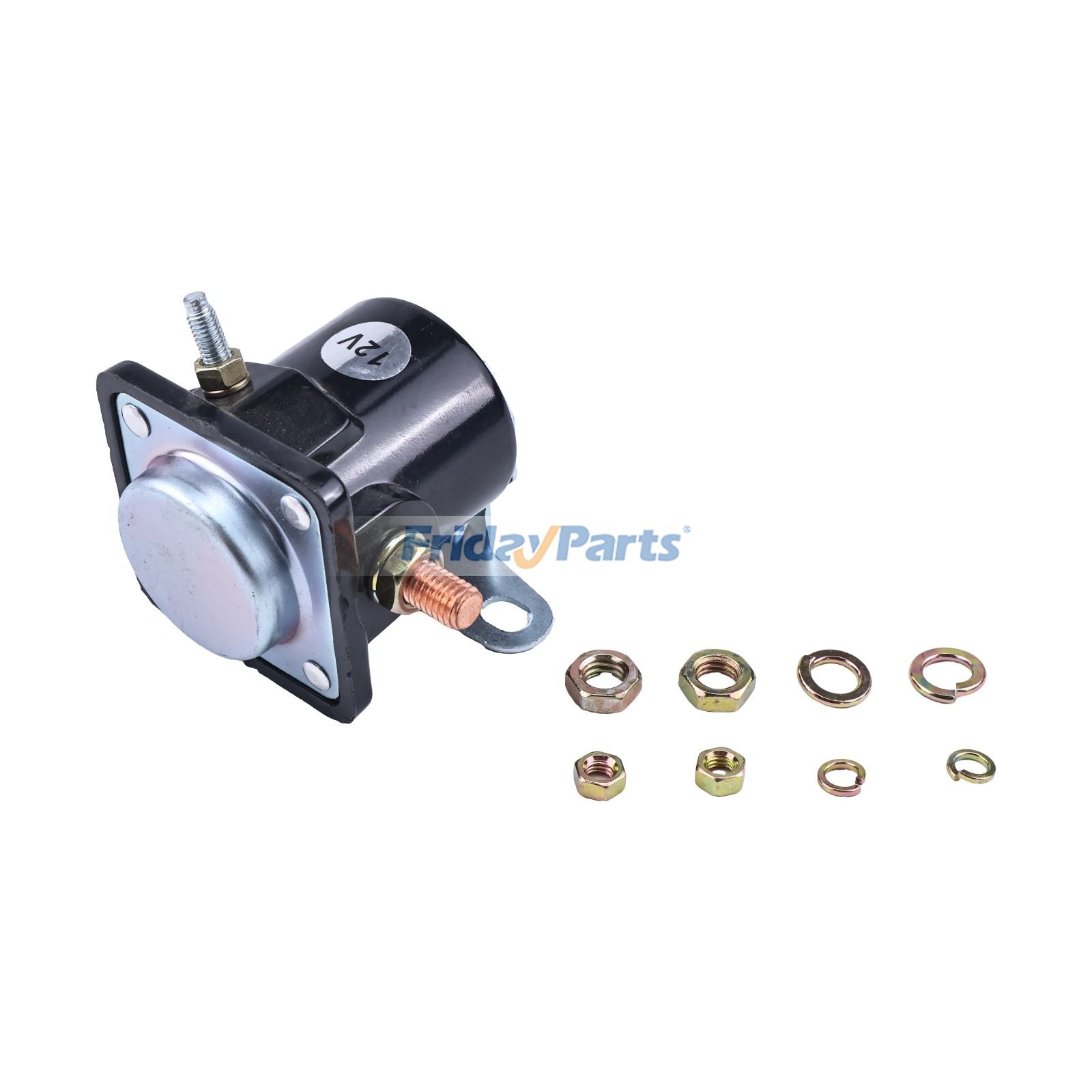 12V 3 Post Solenoid Relay 66-218 1119901 for Meyer Diamond SnowPlow E47 E57 E60 CASE Tractor 300B 400B 500B 600B 611B