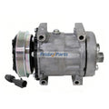 12V 4PK 119MM  SD7H15 A/C Compressor 84159488 for CASE Backhoe Loader 580SN 590SN 580N 580SM Tractor Maxxum 150 Farmall 140A