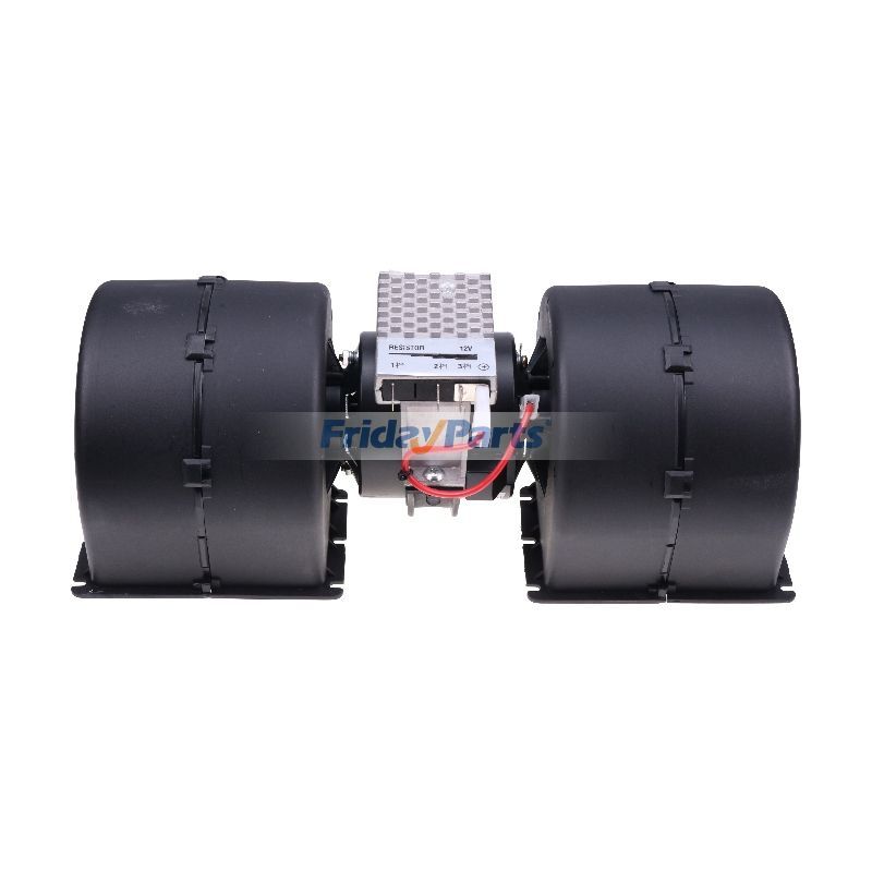 12V Blower Motor with Resistor 87527163 for CASE Tractor DX40 DX45 DX55 DX60 Farmall 40 45 50 60