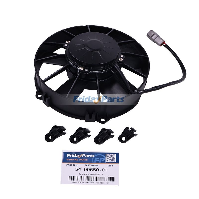 12V Fan Motor Assembly 54-00650-03 for Carrier Transicold Supra HE6 HE8 HE9