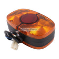 12V Left Flasher Lamp MT40232286 for CASE Tractor Farmall 30A 30B 30C 35A 35B 35C 40B 40C 50B 50C