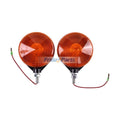 2 Pieces 12V Warning Lamp 70248110 PL100C for Allis Chalmers 5040 160 CASE 210 200 190XT 220 185