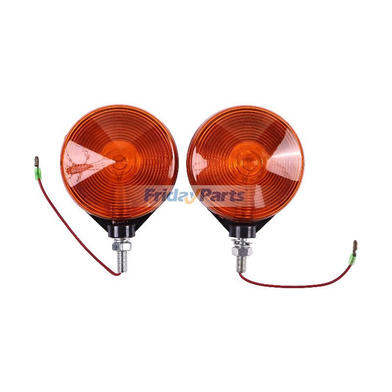 2 Pieces 12V Warning Lamp 70248110 PL100C for Allis Chalmers 5040 160 CASE 210 200 190XT 220 185