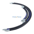 15" 15.5" 18" 42" Hydraulic Tube Kit for Boss Snowplow RT3 Power V Series 7'6" 8'2" 9'2" Blade