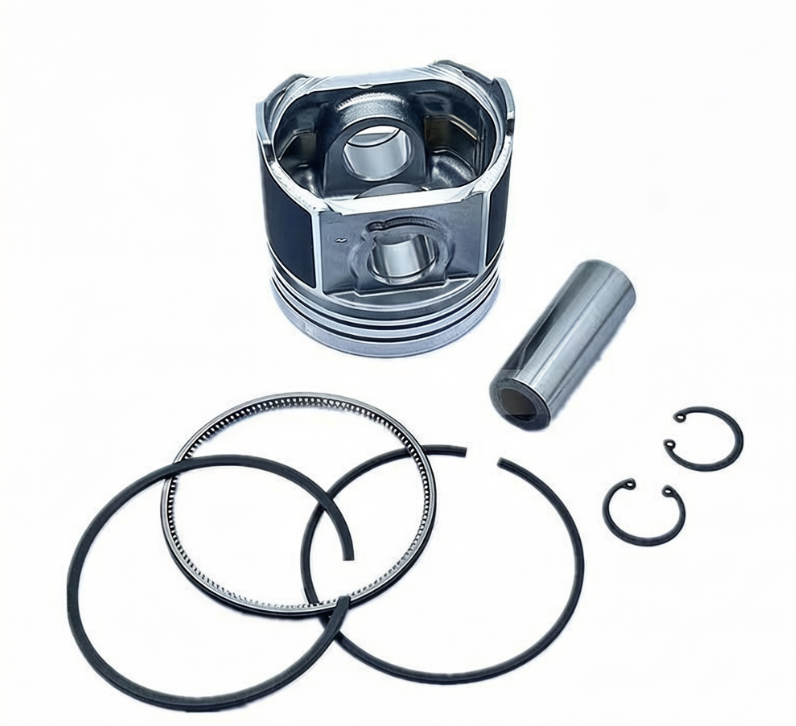 +0.5mm Piston Kit 115017491B for Perkins Engine 104-22 403C-17 404A-22 CASE D35 DX45 New Holland 3415 T1520 T2330 TC35D TC45DA Tractor