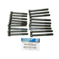18Pcs Cylinder Head Bolt 6680668 for Kubota Engine V3300 V3600 V3800 Bobcat Loader T250 T300 T870 T770 T750 T320 S300 S250 S850 S770 S330 S750 S220 A770 A300