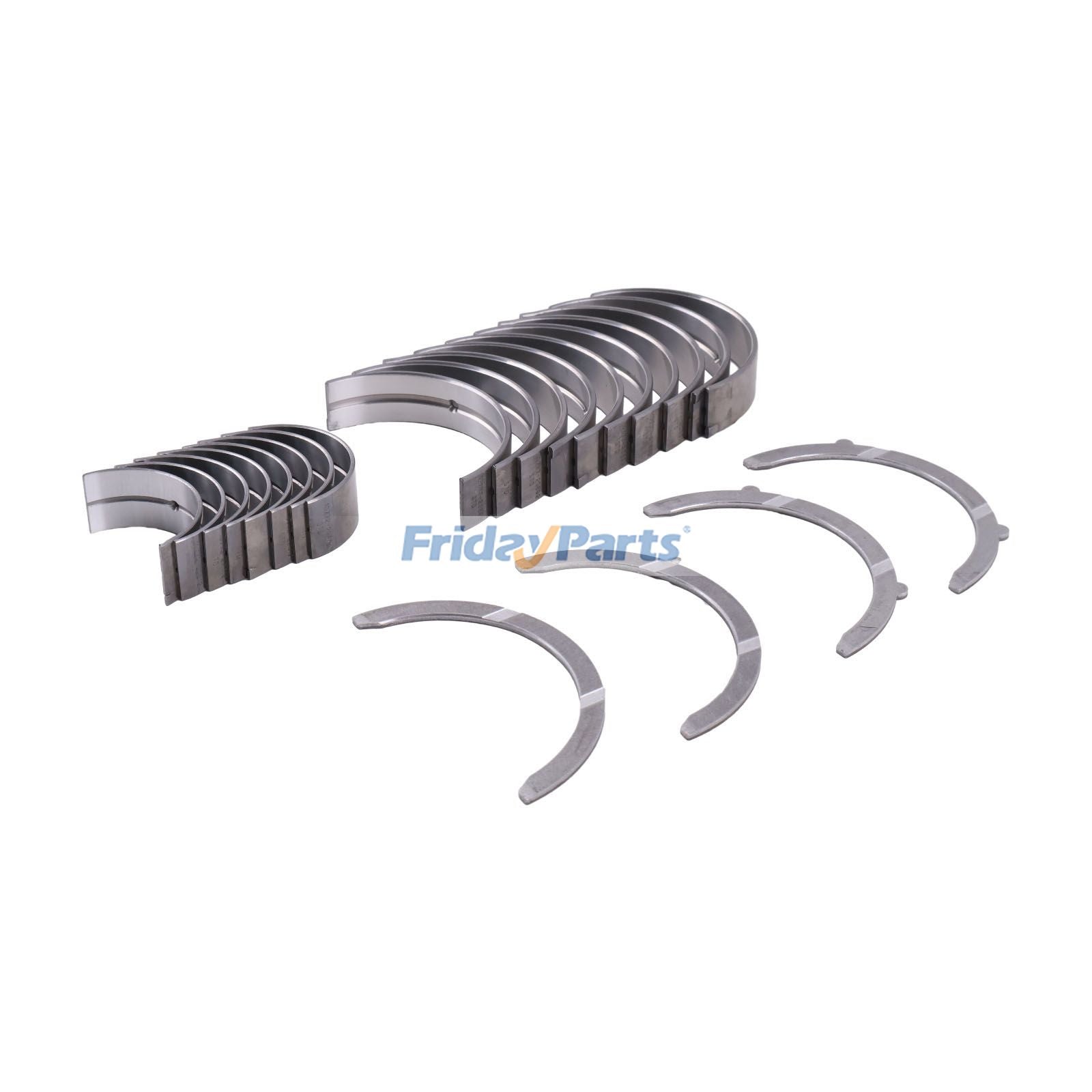 1 Set Main Bearings & Con Rod Bearings & Thrust Washers for Kubota Engine V3307 V3307T