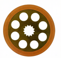 355.6mm*70mm*7.7mm 14T Brake Disc 3386897M92 for Massey Ferguson 2625 2640 2680 2720 3115 3120 3545 3630 3645 3650