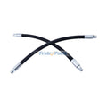 2 Pieces 1/4 X 15 1/2 Upper Lower Lift Cylinder Hose HYD01695 1304721 SNP4107 for Boss Snow Plows