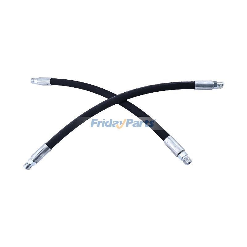 2 Pieces 1/4 X 15 1/2 Upper Lower Lift Cylinder Hose HYD01695 1304721 SNP4107 for Boss Snow Plows
