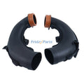 2 Pieces Engine Air Intake Hose 13717577452 13717577451 for BMW X5 X6 F07 F12 F13 F02 F04