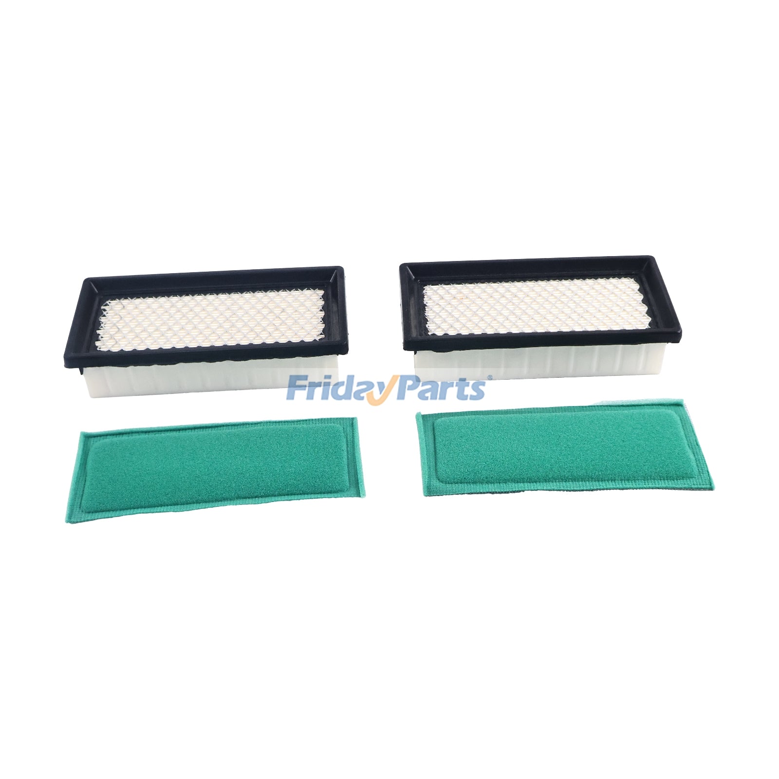 2 Pieces Filter Kit 691643 492889 4195 496077 691643 for Briggs & Stratton Generac Engine