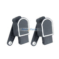 2 Pieces Front Headlight Leveling Sensor 37146788574 for BMW 228i 535i M235i 640i M3 M6 X4 2009-2019