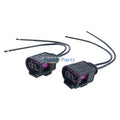 2 Pieces Pigtail Plug Wiring Connector 4D0-971-992 for Audi R8 A3 Q3 Volkswagen GTI Jetta Passat Beetle Golf 2006-2018