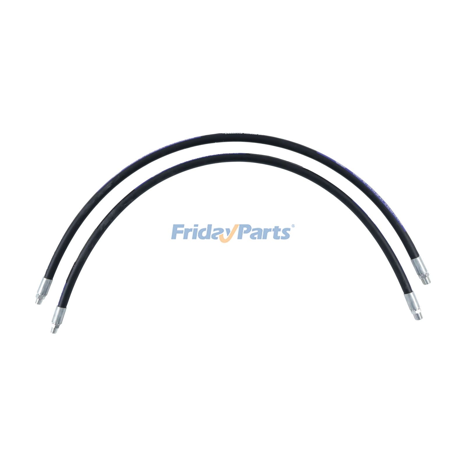 2 Pieces Snow Plow Hydraulic Hose HYD07042 HYD19121 for BOSS Straight Blade RT3