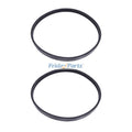 2 Pieces Wheel Drive Belt 38212 12-6969 for Bobcat Ransomes Mower M36 M48