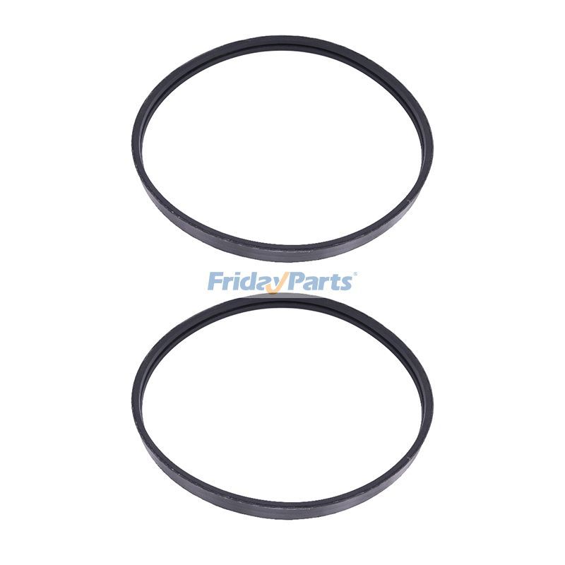 2 Pieces Wheel Drive Belt 38212 12-6969 for Bobcat Ransomes Mower M36 M48