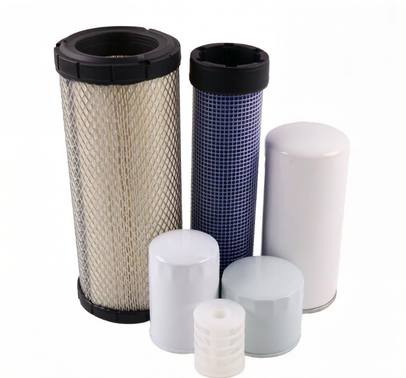 Maintenance Filter Kit 1085666 for Yanmar Engine 4TNV88 Doosan Excavator SOLAR DX75-5B CASE Excavator CX31B