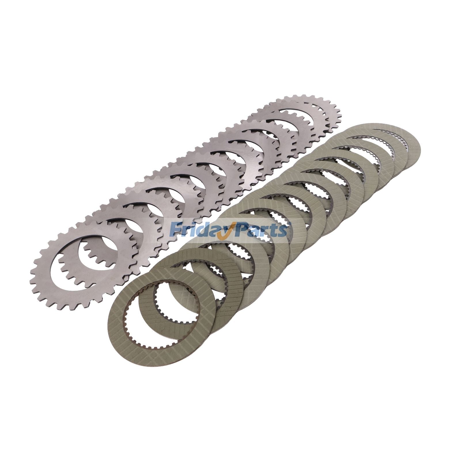 24 Pieces Clutch Disc Plate 9968290 9968289 for CASE IH Loader 580K 580SK 590 Dozer 550E 550G 650G 850E 850G