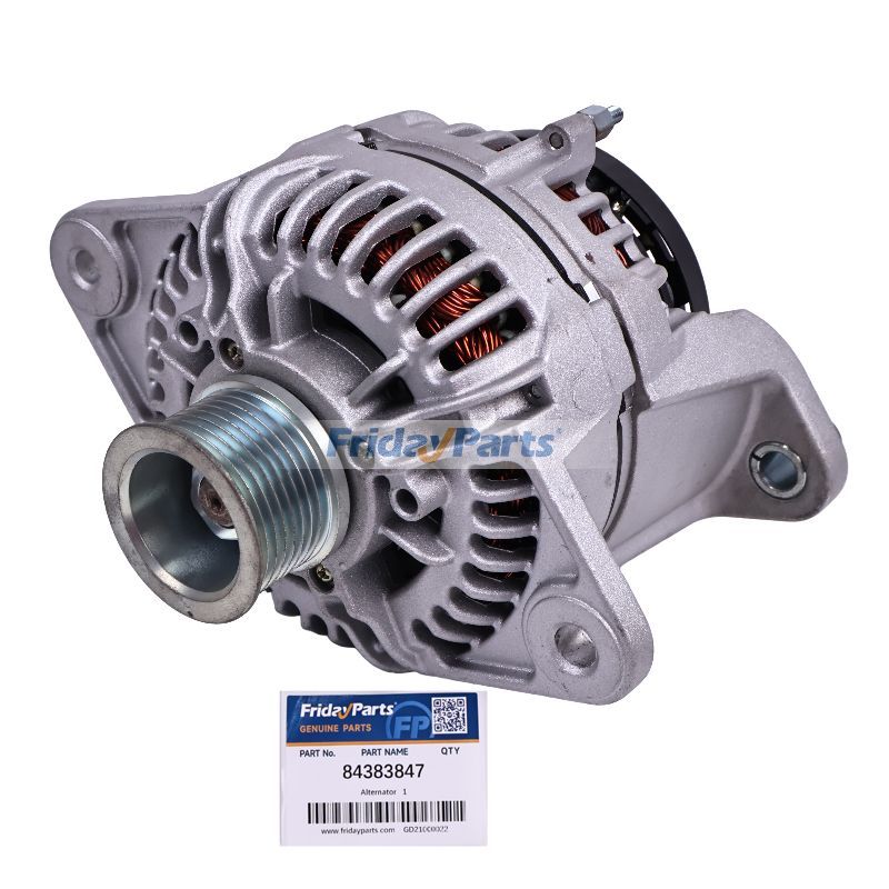24V 120A Alternator 84383847 for FPT Iveco 667TA/EED CASE 2355 3555 1121G 2050M 1650M 521G 621F 621G 721F 721G 921F 821G