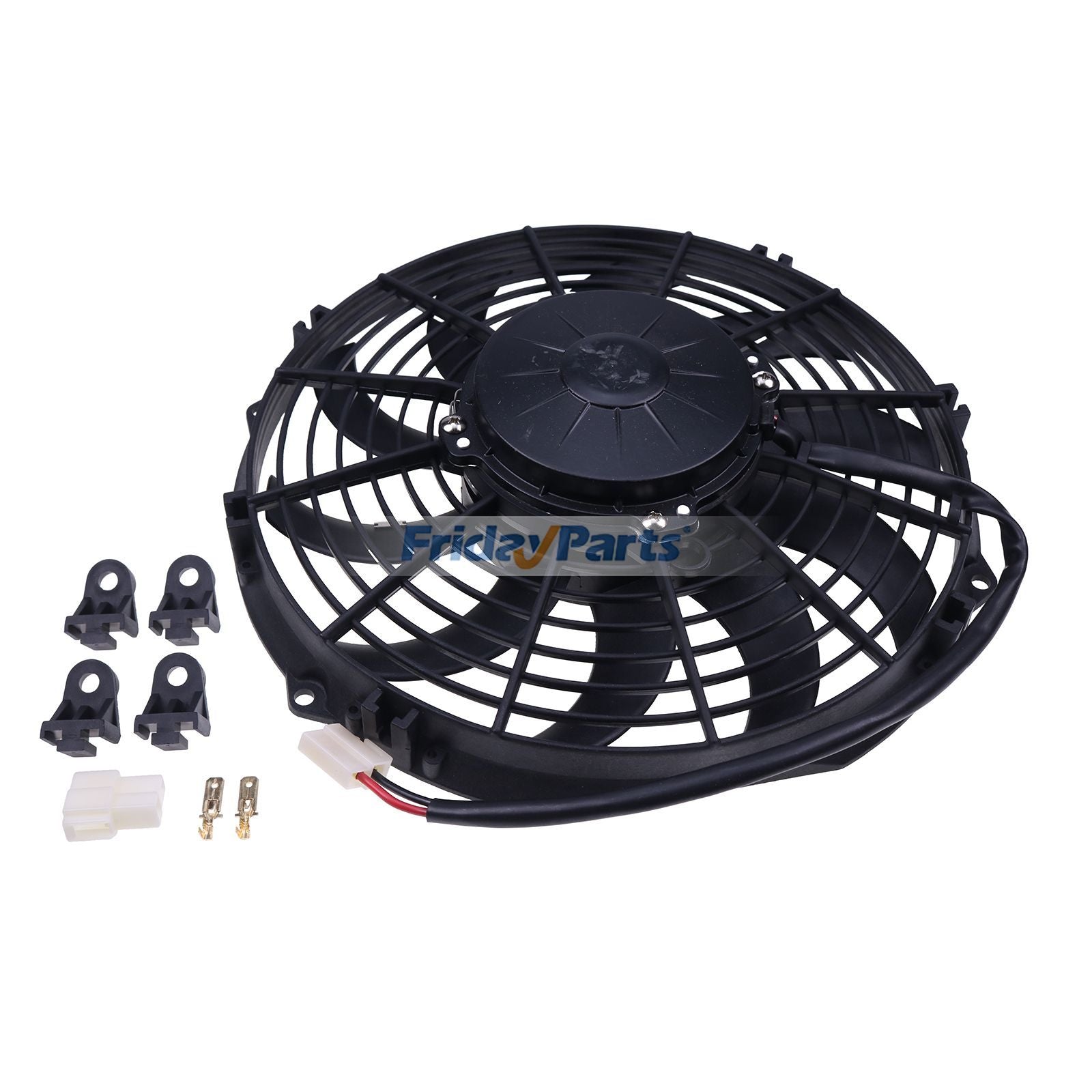 24V 255mm Blow Cooling Fan 78-1188 54-00598-10 for Thermo King VM-400 VM-405 Max Carrier Viento 200 300 350 Transport Refrigeration
