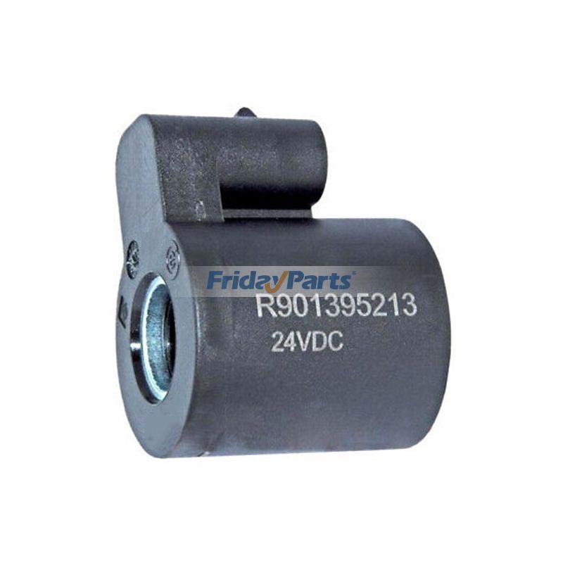 24VDC Aftermarket Bosch Rexroth R901395213 Solenoid Valve Coil for Excavator Loader Dozer