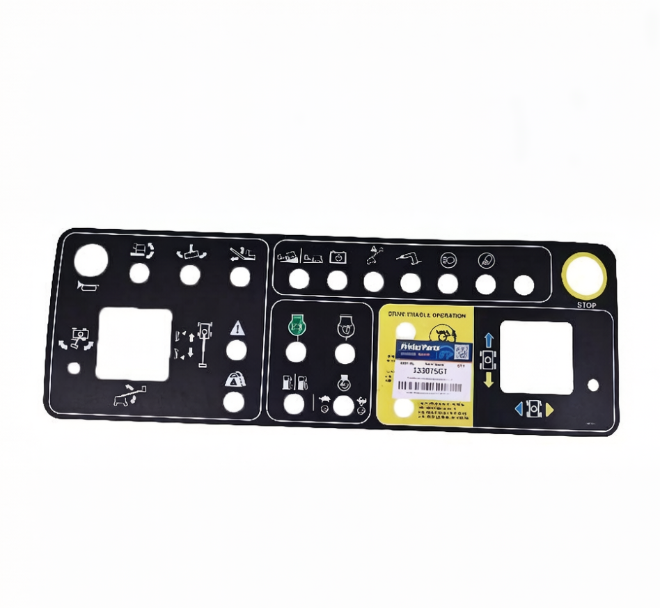 Platform Control Panel Decal 133075GT for Genie Boom Lift S-80 S-85