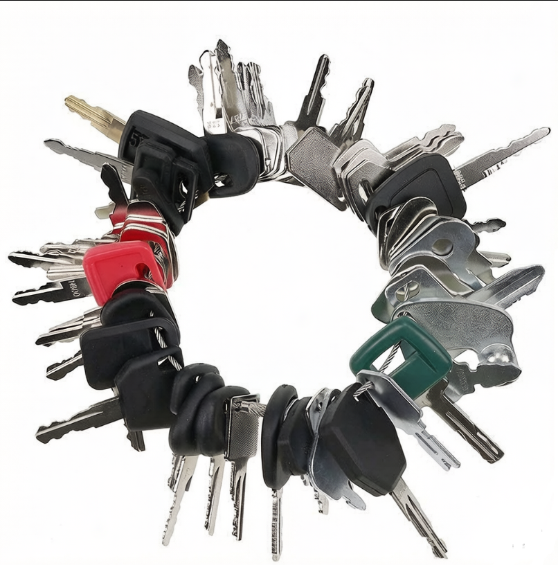 47 Pcs Ignition Key for Bobcat Komastu New Holland CASE John Deere and More