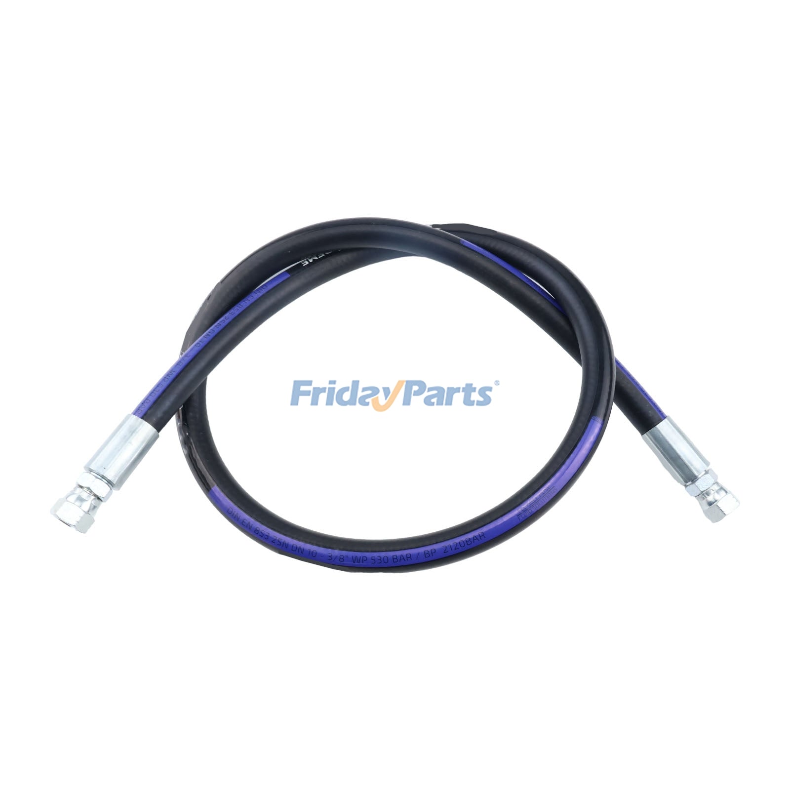 3/8 x 45 Fjic Ends Hydraulic Hose 44350 44316 1304237 for Fisher Western Snow Plow