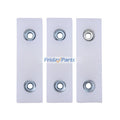 3 Pieces Wear Pad 30138GT for Genie Lift S-60 S-65 S-40 S-45 S-80 S-85 S-80X S-60X ZX-135/70 Z-60/34 Z-34/22 Z-30/20 Z-45/25 Z-80/60