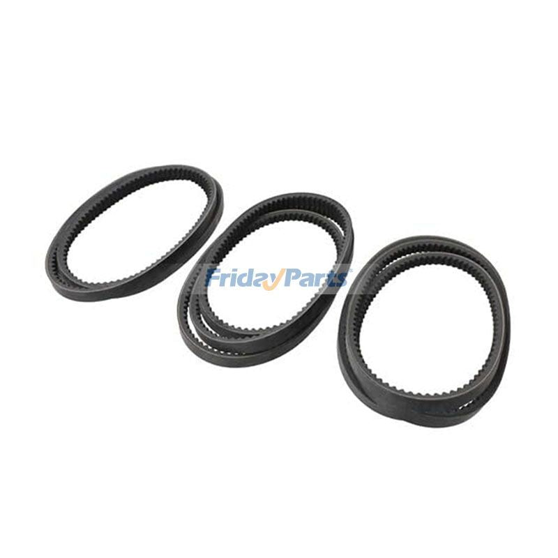 3 Pieces Belt 9601699 50-00178-20 for New Holland Round Baler 848