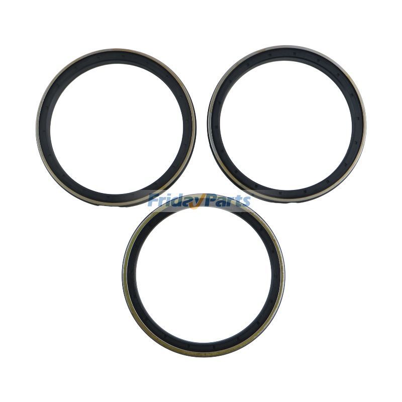3 Pieces Seal 6901066 for FPT Engine F4HFE413P F4HFE6132 F4HFE613F CASE Excavator WX145 WX165 WX185 WX210 WX240 Loader 580N 580SN 580SNWT
