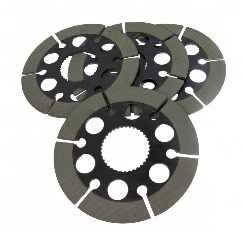4 Pcs Rear Drive Axle Differential Brake Disc 237021A1 for CASE 570LXT 570MXT 580L 580M 580SL 580SM 580SM+ 585G 586G 588G