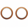 2 pcs 45T Clutch Disc 3125322R2 for CASE Tractor 3220 3230 395 4210 4230 4240 495 584 595 695 784 884 895 995 C100 C50 C60 C70 C80 C90 CX100 CX70 CX80 CX90