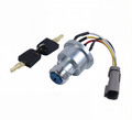 Ignition Switch 142-8858 With 2 Keys for Caterpillar CAT Loader 906 257B 267B 268B 420D