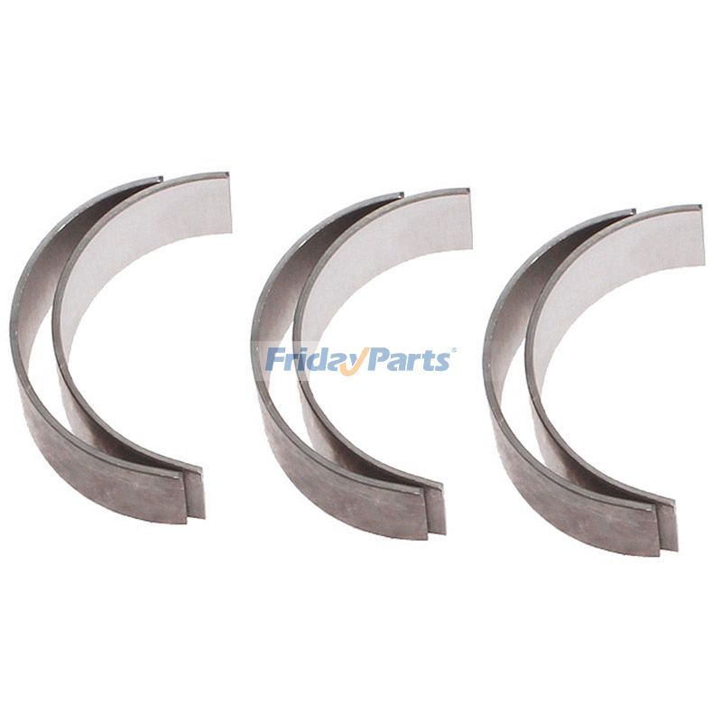 1 Set Connecting Rod Bearing 129150-23601 129150-23611 for Yanmar 3TNE88 Komatsu 3D88 Engine