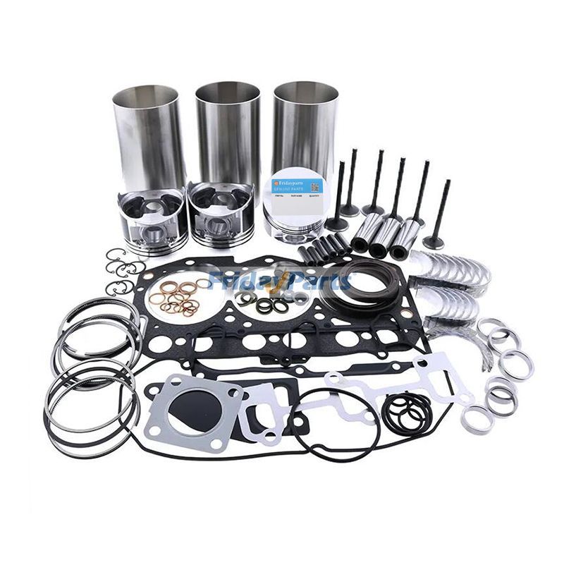 Overhaul Rebuild Kit for Yanmar Engine 3TNV88 Gehl Loader 2026 3640E 3840 SL3635 SL3840 SL3935