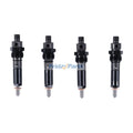 4 Pieces Fuel Injector 3919336 for Cummins Engine 4-390 4T-390 4BT 4BT3.9 4B 4B3.9 CASE Loader 85XT 570LXT 580L 580SK Tractor 550E 550G
