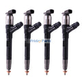 4 Pieces Fuel Injector 47489826 for CASE Excavator CX75C CX80C
