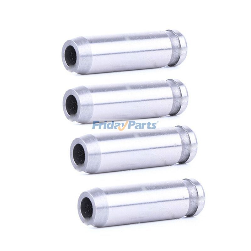 4 PCS Exhaust Valve Guide 6969990 for Bobcat Loader B300 BL370 S150 S175 S185